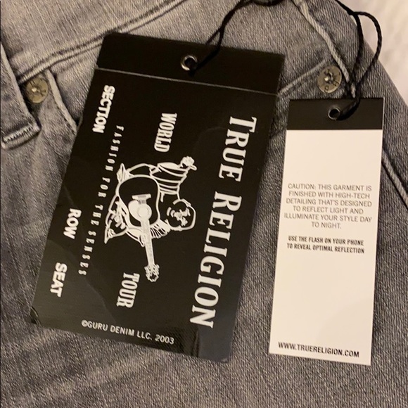 True Religion Rocco Relaxed No Flap Skinny Jeans - Picture 6 of 16